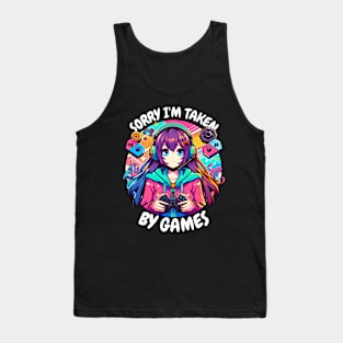 Sorry I'm Taken by games Tank Top